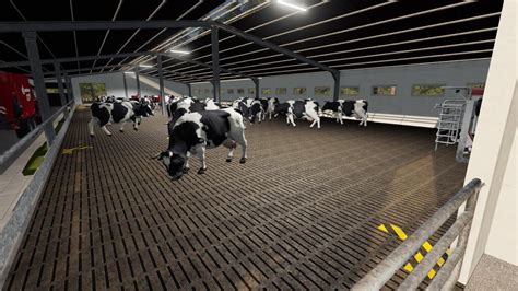 Fs19 Modern Cow Barn V1000 Farming Simulator 2022 Mod Ls 2022 Mod