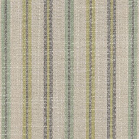 Casual Stripe Cottage Green Upholstery Fabric Home And Business