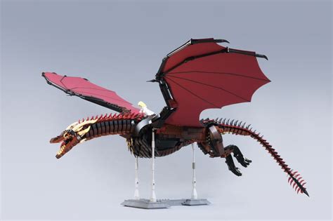 Lego Moc Lego Dragon Moc By Martindesign Rebrickable Build With Lego