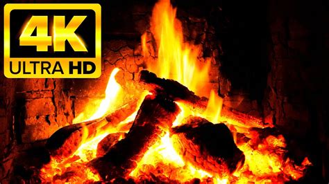 Perfect Relaxing Evening With Fireplace 4k Ultra Hd Fireplace 10