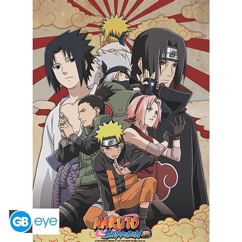 Naruto Shippuden Poster Naruto Shippuden Group 2 Abystyle