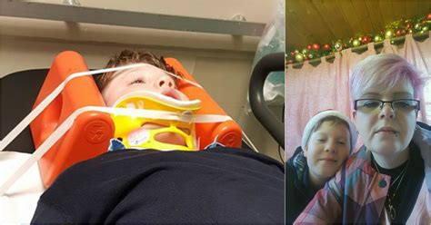 Mother Shares Picture Of Son 11 After He Was Attacked By Bullies Metro News