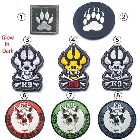 Buy Modern K9 Dog Tactical Usa Army Morale Patch Hook