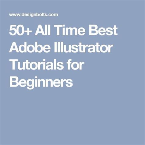50 All Time Best Adobe Illustrator Tutorials For Beginners Görüntüler