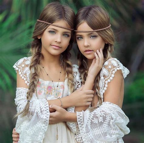 Identical 9 Year Old Twin Sisters Are Dubbed Most Beautiful Twins In