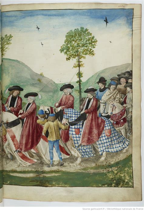 Folio 36r Livre Des Tournois Bnf