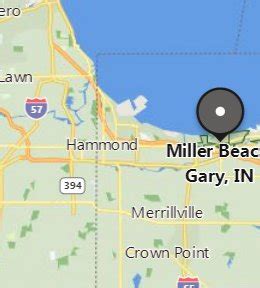 Miller Beach Gary Nbhd Indiana Area Map More