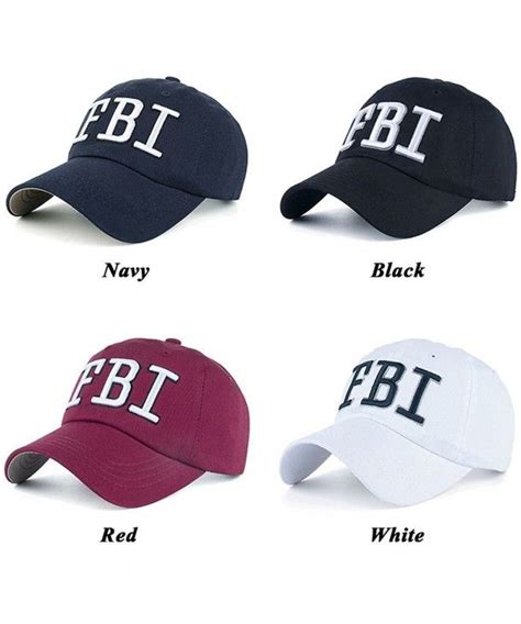 Fbi Hat Women Baseball Hats Gorras Trucker Cap Embroidered Fbi For Men