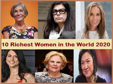 List Of 10 Richest Women In The World 2020