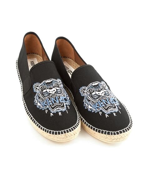 Check out our top picks for men's canvas shoes to feel cool and look cool. Kenzo Mens Tiger Espadrilles, Black Canvas Shoes