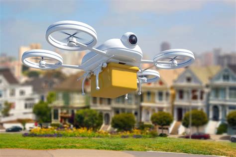 Première Mondiale La Livraison Par Drone Devient Réalité Avec La