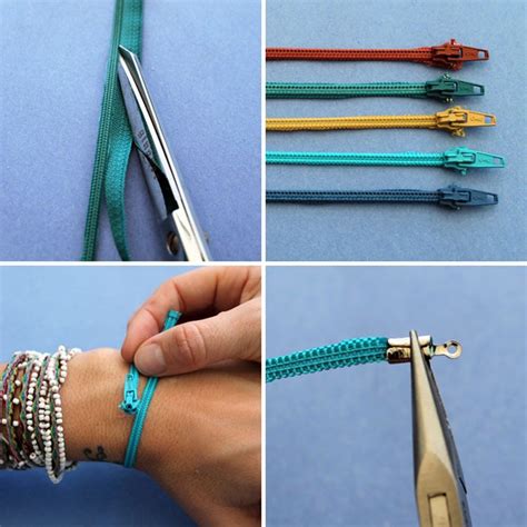 5 Ways To Turn Zippers Into Awesome Arm Candy Zipper Jewelry Zipper