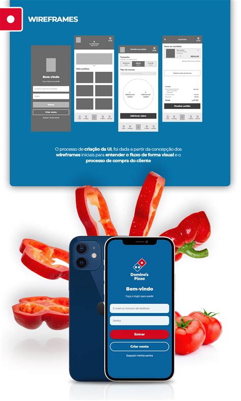 UI/UX - Domino's Pizza on Behance
