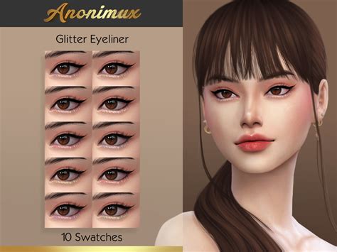 Glitter Eyeliner By Anonimux From Tsr Sims 4 Downloads
