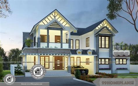 Narrow Frontage Homes Designs With Two Story Modern Cute House Plan