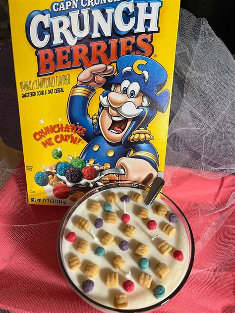 Large Captain Crunch Berries Cereal Candle Etsy