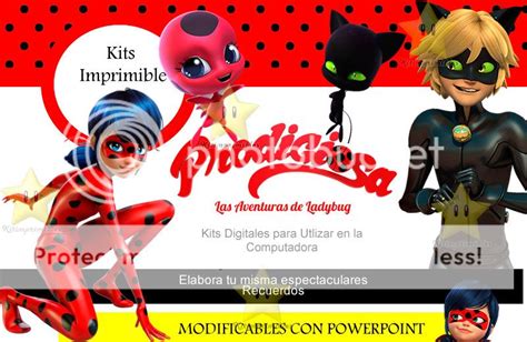 Kit Imprimible Candy Bar Prodigiosa Ladybug Golosinas Y Mas 99 0 Kit Imprimiblesmex