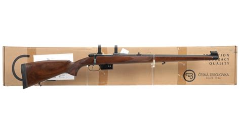 Cz Model 527 Fs Mannlicher Bolt Action Rifle With Box Rock Island Auction
