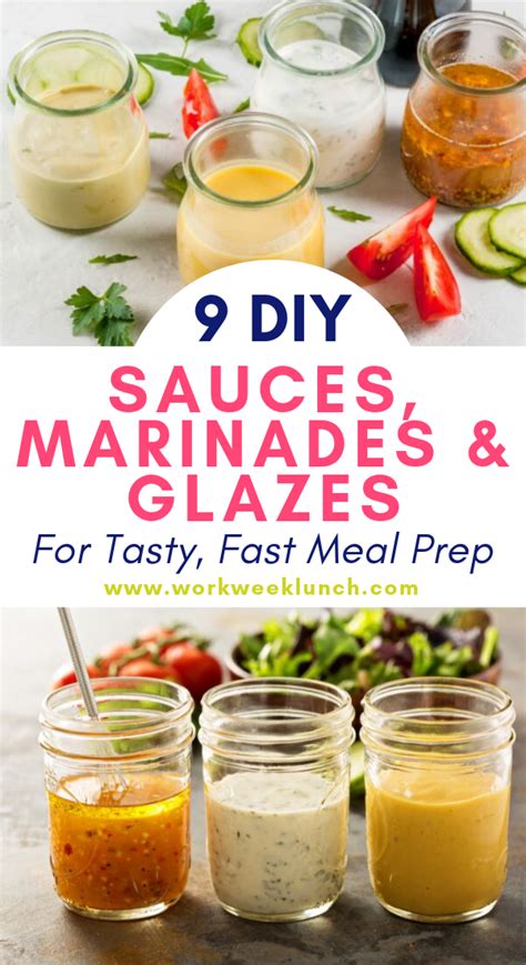 9 Sauces Marinades And Glazes For Tasty Fast Cooking