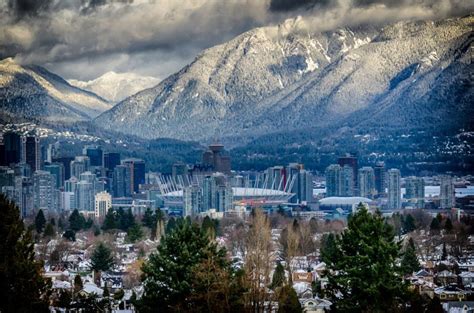 Beautiful View Of Grouse Mountain Vancouver Photo Vancouver Photos