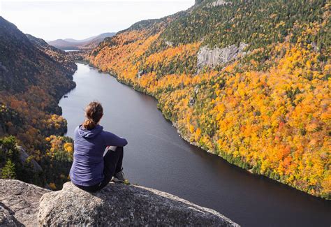 How To Hike The Striking Indian Head Trail Adirondacks Rainbow Falls