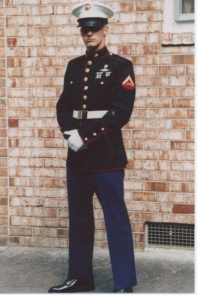 In My Dress Blues After Becoming Full Reconnaissance Marine In Early