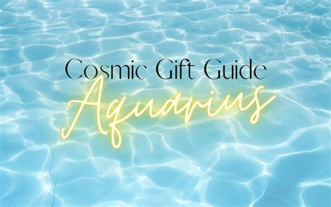 Cosmic Gift Guide | Aquarius 2023 — FENNEC