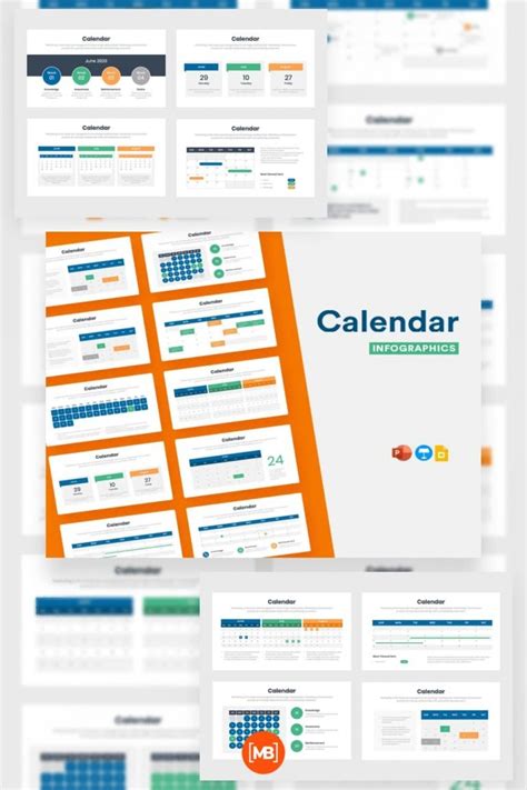 40 Powerpoint Calendar Templates For 2021 Masterbundles