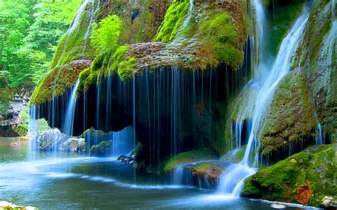 Hd Wallpaper Bigar Cascade Falls Beautiful Waterfall In Caras Severin