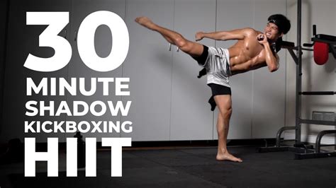 MIN SHADOW KICKBOXING HIIT FOR FAT LOSS ABS MINIMAL EQUIPMENT YouTube