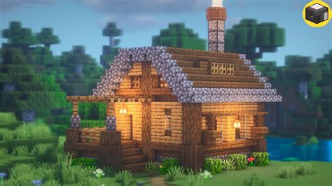 Minecraft How To Build Starter House Survival Starter House Tutorial