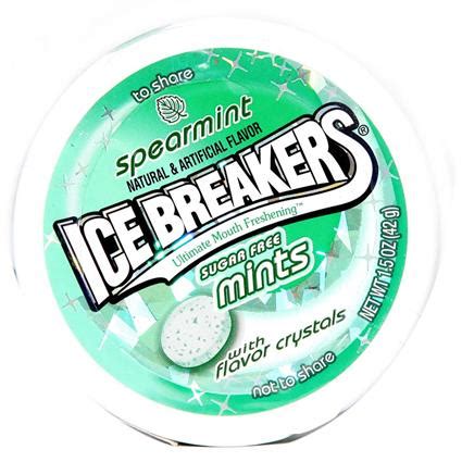 Spearmint Sugar Free Mints Ice Breakers Naturesbasket Co In