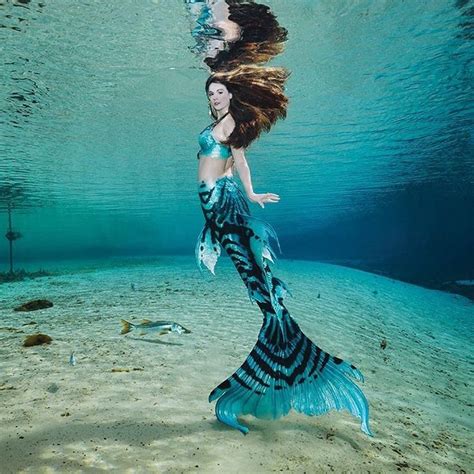 Beautiful Underwater Real Mermaid Look At That Tail See This