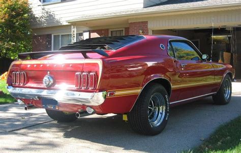 1969 Ford Mustang Candy Apple Red