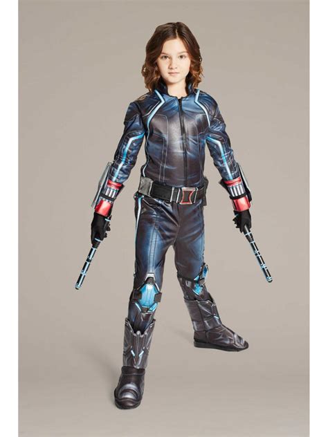 Ultimate Black Widow Costume For Kids Chasing Fireflies