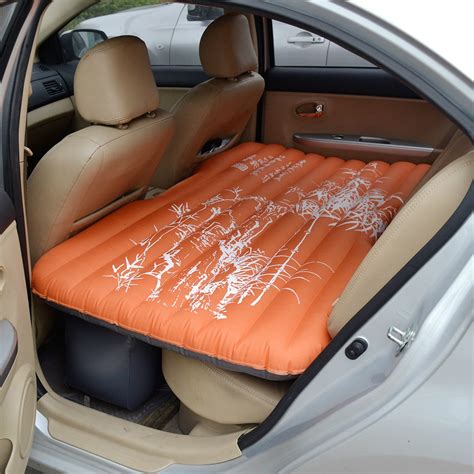 2015 Hottingfree Shipping Latest Inflatable Car Bed Cushion Car Car