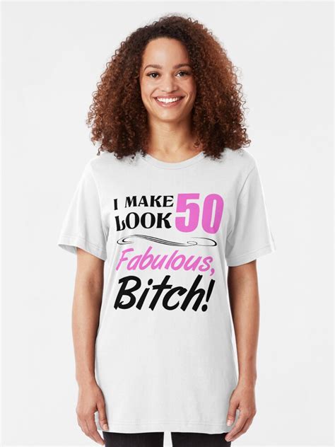 Fabulous 50th Birthday T Shirt T Shirt By Thepixelgarden Redbubble