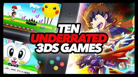 Ten Underrated 3ds Games Youtube