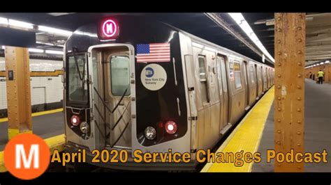 ᴴᴰ⁶⁰ Mta Nyct Subway Podcast Planned Service Changes To The M Line In