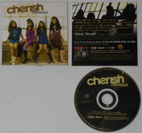Cherish Amnesia Instrumental Us Promo Cd Card Cover Ebay
