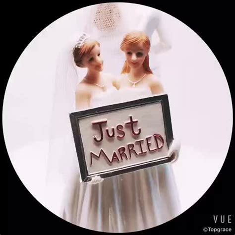 2015 Resin Just Married Cartoon Same Sex Wedding Buy Cartoon Same Sex