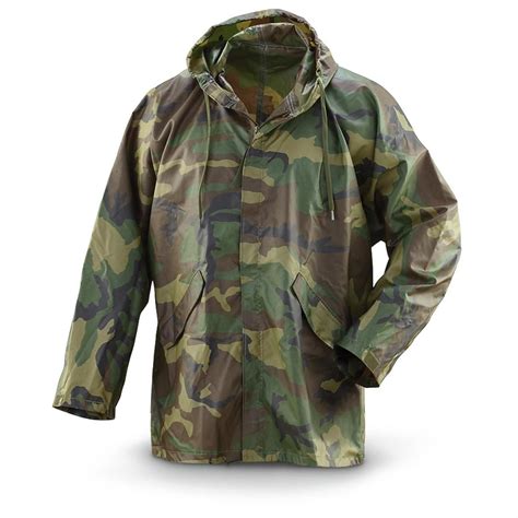 Original British Army Military Combat Mtp Camo Rain Jacket Waterproof