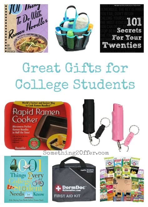Need a last minute gift idea for a housewarming gift? Great Gifts for College Students