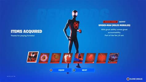 How To Get Miles Morales Skin For Free In Fortnite Youtube