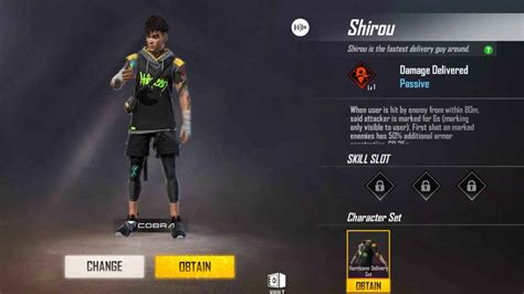 Garena Free Fire Gives Players The Chance To Get Shirou Character For