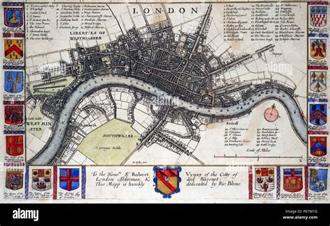 17th Century London Map Hi Res Stock Photography And Images Alamy