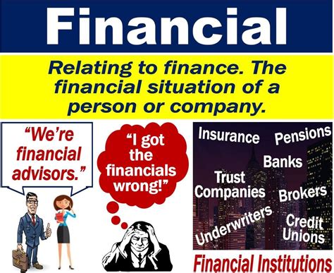 What Is Financial Definition And Examples Market Business News