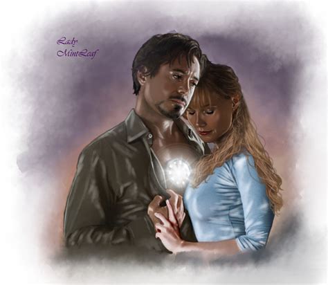 Tony Pepper Drawing My Heart Is Yours Tony Stark And Pepper Potts