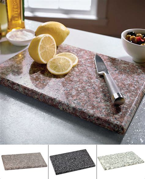 Home Basics Granite Stone Kitchen Non Slip Cutting Board 8 X 12 X 12