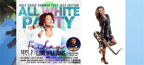 All White Party Gulf Coast Summer Fest Jazz Edition Go Gulf States